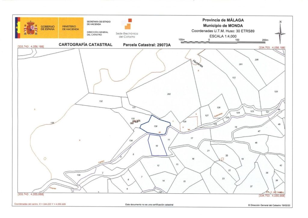 Land in Monda