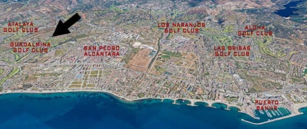 Grundstück in Guadalmina Alta